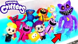 Poppy Playtime 3 - Smiling Critters VS LankyBox Plushies Bath Party