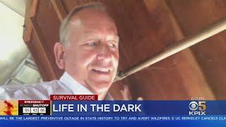 KPIX 5 Reporter Gets Early Preview Of What PG&E Power Outage Will Be Like