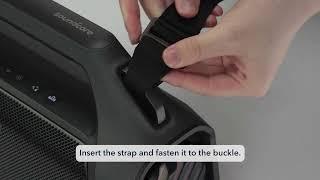 How to Use the Shoulder Strap  soundcore Support