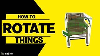 How to Rotate things in SCP 3008 #roblox