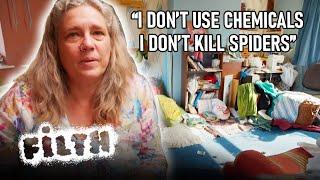 Eco Friendly Hoarder REFUSES To Clean Her Home  Dirty Home Rescue  Filth