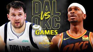 Dallas Mavericks vs OKC Thunder Game 5 Full Highlights  2024 WCSF  FreeDawkins