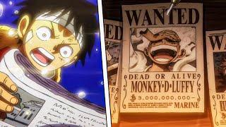 New Bounty and New Four Emperor Of The Sea New Yonkou  One Piece 1080