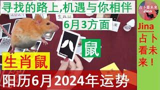 生肖鼠阳历6月2024年 在寻找什么的路上 幸运和机遇会一直伴随着你阳历2024年六月在工作 财富 感情上的 运势趋势 update 2024年5月26日