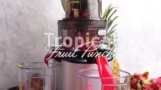  Tropical Fruit Punch Juice Using REVO830  Recipe by @theallnaturalvegan