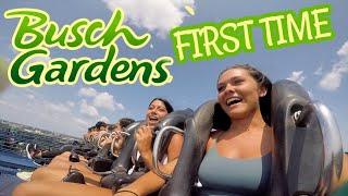 MY BEST FRIENDS FIRST TIME AT BUSCH GARDENS EMMA AND ELLIE FAMILY