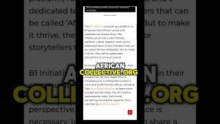 Would you take part in building this Afropedia? Learn how at AfricanCollective.org