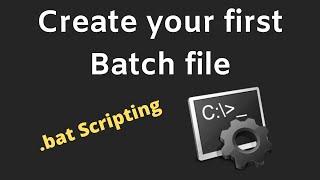 How to Create a Batch .bat File in Windows