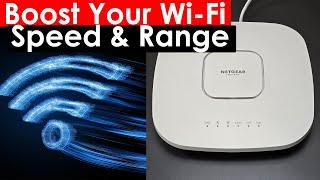 NETGEAR WAX630EP Access Point Review  Unbox Speed Tests Range Tests Web Interface Insight App