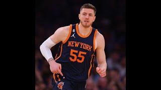 NY KNICKS OG & MIKAL IN.... HARTENSTEIN OUT