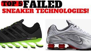 Top 5 FAILED Sneaker Cushioning Technologies