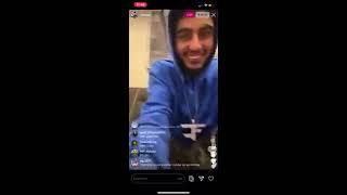 Faze Rain doing drugs on Instagram live 9T