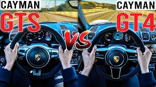 Porsche 981 Cayman GT4 vs GTS  Worth the Extra $30k?