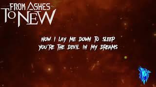 From ashes to new - Nightmare Lyric video - Bluewolflyrics