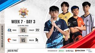  LIVE  MPL PH S14  FILIPINO - Week 7 Day 3