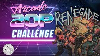 Renegade 1986 Technos  20p Arcade Challenge