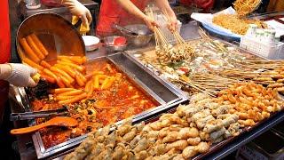 먹거리의 성지 줄서서 먹는 부산 떡볶이 튀김 어묵 분식집 몰아보기 BEST 8  spicy rice cake Tteokbokk  Korean street food