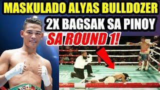 BATO-BATO ALYAS BULLDOZER HINDI UMUBRA SA PINOY  2X BAGSAK SA ROUND 1