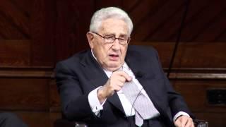 A Conversation with Henry Kissinger