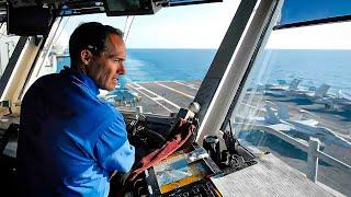 A Day In Life of a US Navy Captain Living On 13 Billion $ Aircraft Carrier