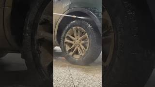 Satisfying ASMR Wheel Washing