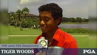 14-Year Old Tiger Woods at 1990 Junior PGA Championship