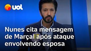 Nunes cita mensagem de Marçal após ataque envolvendo esposa ‘Não se mexe com família’