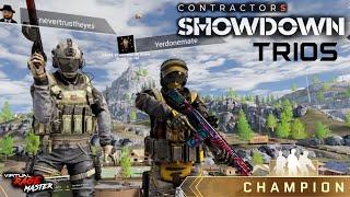 Comms Teamwork and SWEAT in ContractorsShowdown Trios