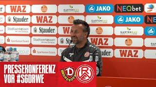 10. Spieltag Die Pressekonferenz vor SG Dynamo Dresden  #immeRWEiter #nurderrwe