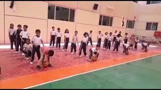 Ball Relay race PE Recreational Game