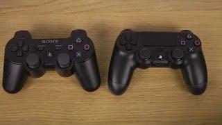 Sony PlayStation 4 Dual Shock 4 Controller vs. Dual Shock 3 Controller - Comparison Review