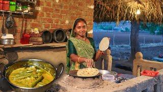 Village Traditional Food In Gujarat  Drumstic Recipe  Village Life In india