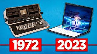 Laptop Evolution   1975 - 2023 