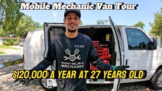 Mobile Mechanic Van Tour - $120000 a Year Revenue