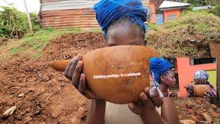 preparing  local poridge soo yummy  