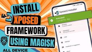 Install Xposed Framework  Lsposed On Any Android Phone 2022