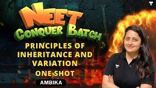 Principles of Inheritance and Variation  One Shot  NEET Conquer  Ambika