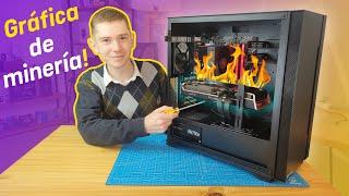 Armé una PC GAMER con una tarjeta gráfica de MINERÍA