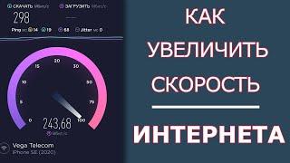 Как Увеличить Скорость Интернета по LAN и по Wi-Fi  Скорость НЕ СООТВЕТСТВУЕТ тарифу