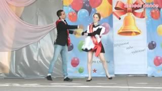 russian school dance on stage