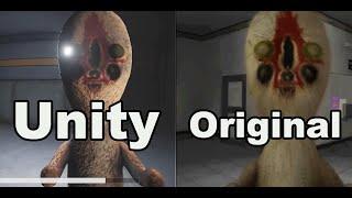 Side-by-Side SCP Containment Breach Classic vs Unity version 0.6