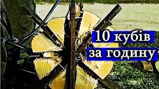 В 100 разів краще за колун та сокиру - це гідравлічний дровокіл