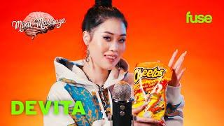 DeVita Eats Her Favorite Chips ASMR Style  Mind Massage  Fuse