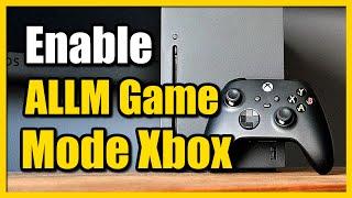 How to Turn On Auto Low Latency Mode on Xbox Series XS Game Mode