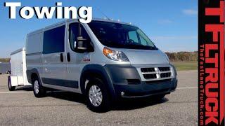 2016 Ram Promaster EcoDiesel Towing Preview