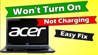 How to Fix Acer Laptop Wont Turn On NOT CHARGING No Power Doesnt Power OnRepair Acer Laptop