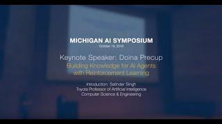 Building Knowledge For AI Agents With Reinforcement Learning  Doina Precup Keynote