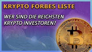 Krypto Forbes - Wer sind die reichsten Krypto Investoren