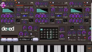 Dexed Synth App - New interface - More stability - Great fun