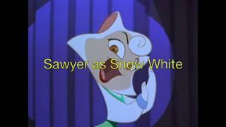 Sawyer White and the Seven Characters cast video 3rd Remake